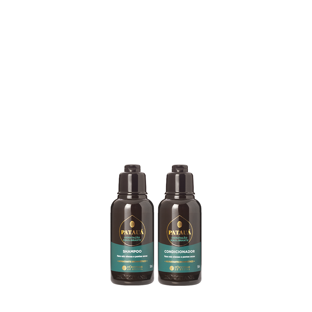 Combo Viagem Patauá Hidratação: Shampoo e Condicionador